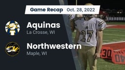 Recap: Aquinas  vs. Northwestern  2022