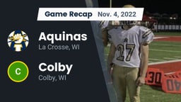 Recap: Aquinas  vs. Colby  2022