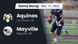 Recap: Aquinas  vs. Mayville  2022