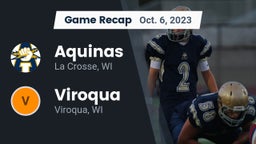 Recap: Aquinas  vs. Viroqua  2023