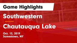 Southwestern  vs Chautauqua Lake Game Highlights - Oct. 12, 2019