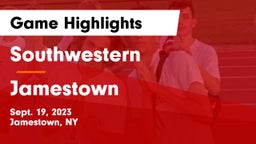 Southwestern  vs Jamestown  Game Highlights - Sept. 19, 2023