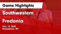 Southwestern  vs Fredonia  Game Highlights - Oct. 12, 2023