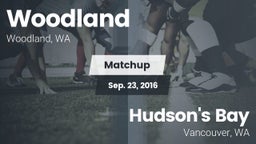 Matchup: Woodland vs. Hudson's Bay  2016