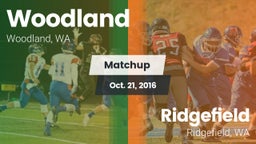 Matchup: Woodland vs. Ridgefield  2016