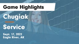 Chugiak  vs Service Game Highlights - Sept. 17, 2022
