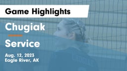 Chugiak  vs Service Game Highlights - Aug. 12, 2023