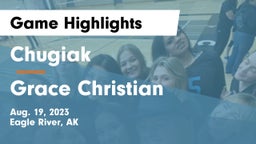 Chugiak  vs Grace Christian Game Highlights - Aug. 19, 2023