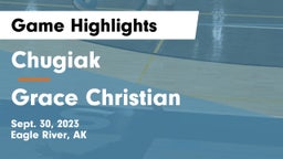 Chugiak  vs Grace Christian Game Highlights - Sept. 30, 2023