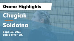 Chugiak  vs Soldotna Game Highlights - Sept. 30, 2023