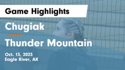 Chugiak  vs Thunder Mountain Game Highlights - Oct. 13, 2023