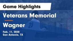 Veterans Memorial vs Wagner  Game Highlights - Feb. 11, 2020