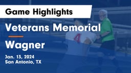 Veterans Memorial vs Wagner  Game Highlights - Jan. 13, 2024