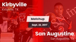 Matchup: Kirbyville vs. San Augustine  2017