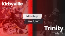 Matchup: Kirbyville vs. Trinity  2017