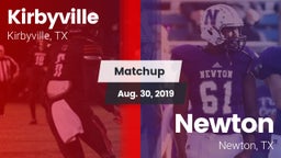 Matchup: Kirbyville vs. Newton  2019