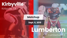 Matchup: Kirbyville vs. Lumberton  2019