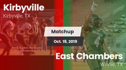 Matchup: Kirbyville vs. East Chambers  2019