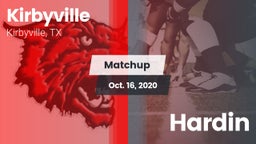 Matchup: Kirbyville vs. Hardin 2020