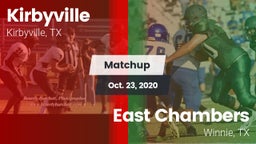 Matchup: Kirbyville vs. East Chambers  2020