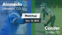 Matchup: Alameda vs. Conifer  2016