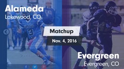 Matchup: Alameda vs. Evergreen  2016