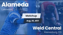 Matchup: Alameda vs. Weld Central  2017