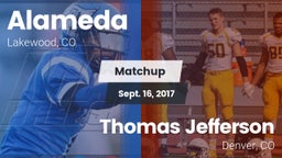 Matchup: Alameda vs. Thomas Jefferson  2017
