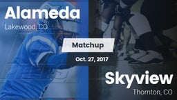 Matchup: Alameda vs. Skyview  2017
