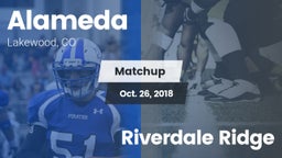 Matchup: Alameda vs. Riverdale Ridge 2018