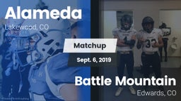 Matchup: Alameda vs. Battle Mountain  2019