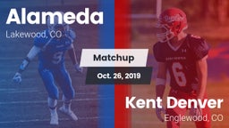 Matchup: Alameda vs. Kent Denver  2019