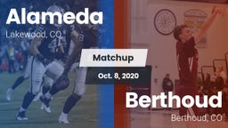 Matchup: Alameda vs. Berthoud  2020