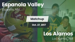 Matchup: Espanola Valley vs. Los Alamos  2017