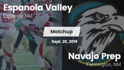 Matchup: Espanola Valley vs. Navajo Prep  2019