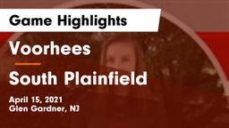 Voorhees  vs South Plainfield  Game Highlights - April 15, 2021