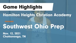 Hamilton Heights Christian Academy  vs Southwest Ohio Prep Game Highlights - Nov. 12, 2021