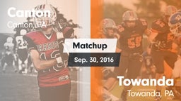 Matchup: Canton vs. Towanda  2016