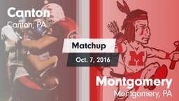 Matchup: Canton vs. Montgomery  2016