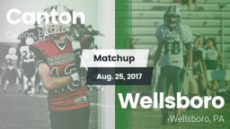 Matchup: Canton vs. Wellsboro  2017