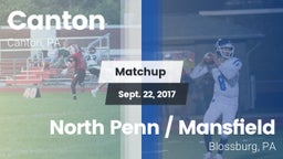 Matchup: Canton vs. North Penn / Mansfield  2017