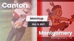 Matchup: Canton vs. Montgomery  2017