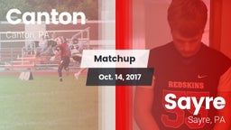 Matchup: Canton vs. Sayre  2017