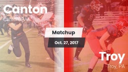 Matchup: Canton vs. Troy  2017