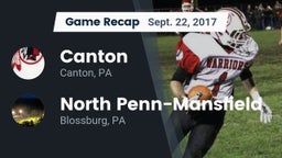 Recap: Canton  vs. North Penn-Mansfield 2017