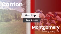 Matchup: Canton vs. Montgomery  2018