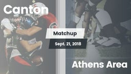Matchup: Canton vs. Athens Area 2018