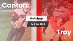 Matchup: Canton vs. Troy  2018