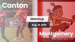 Matchup: Canton vs. Montgomery  2019