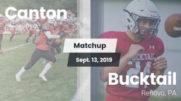 Matchup: Canton vs. Bucktail  2019